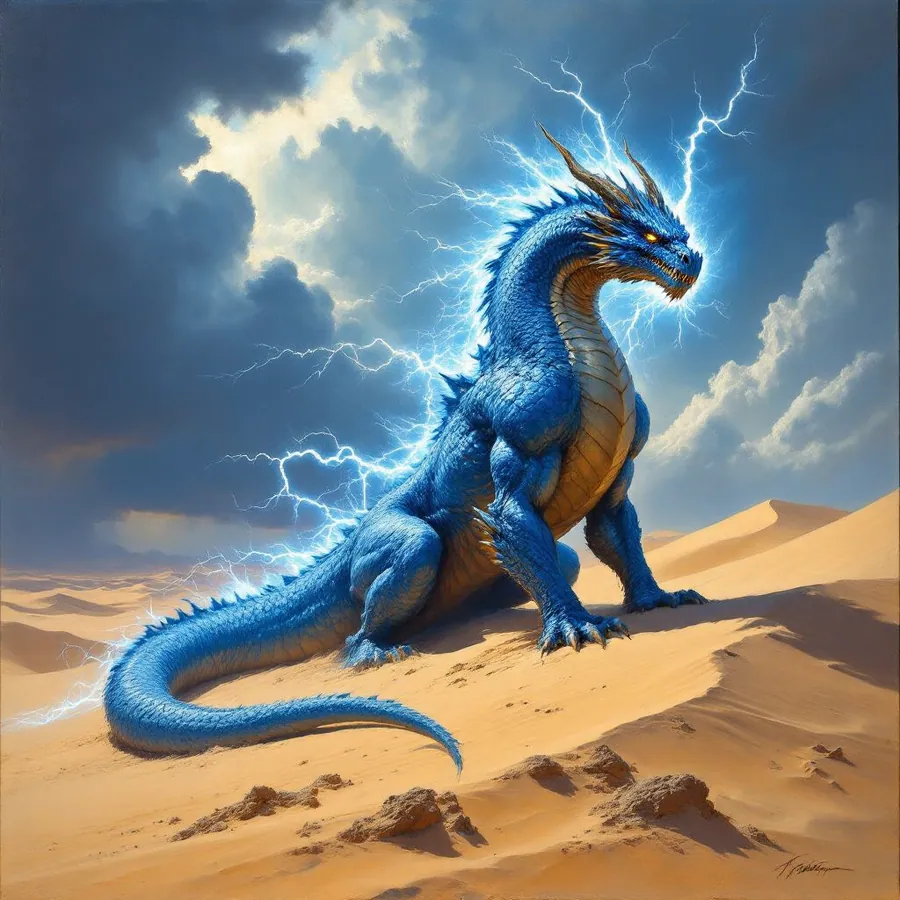 Adult Blue Dragon
