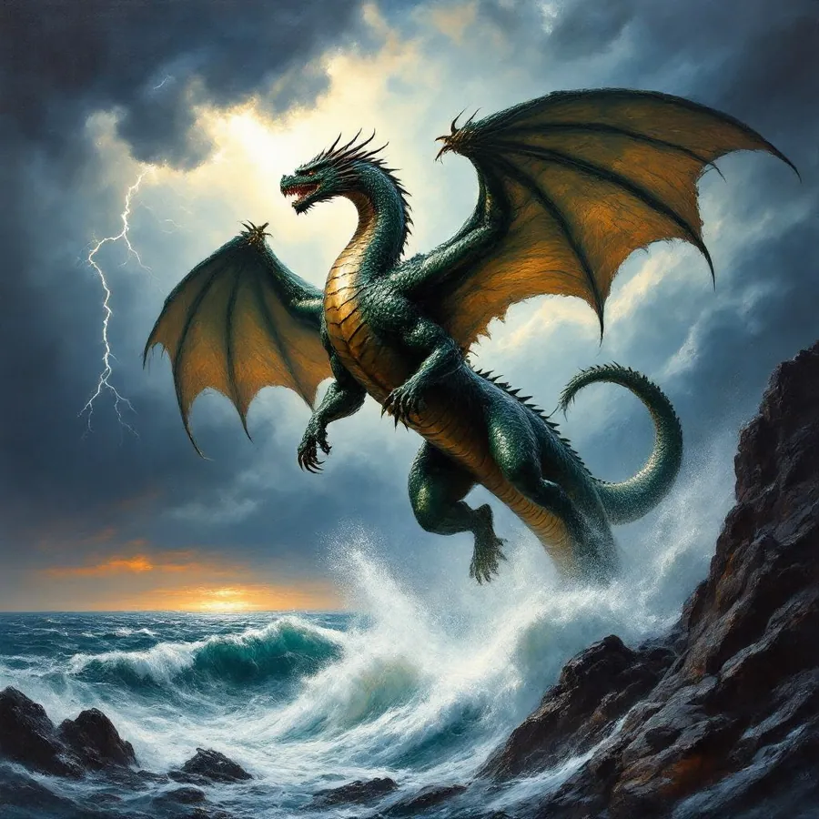 Adult Bronze Dragon