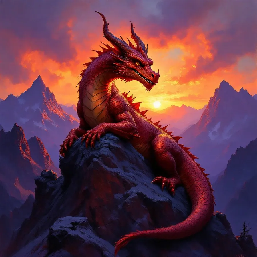 Adult Copper Dragon