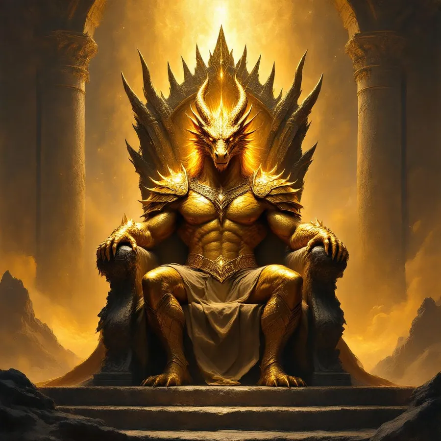 Adult Gold Dragon