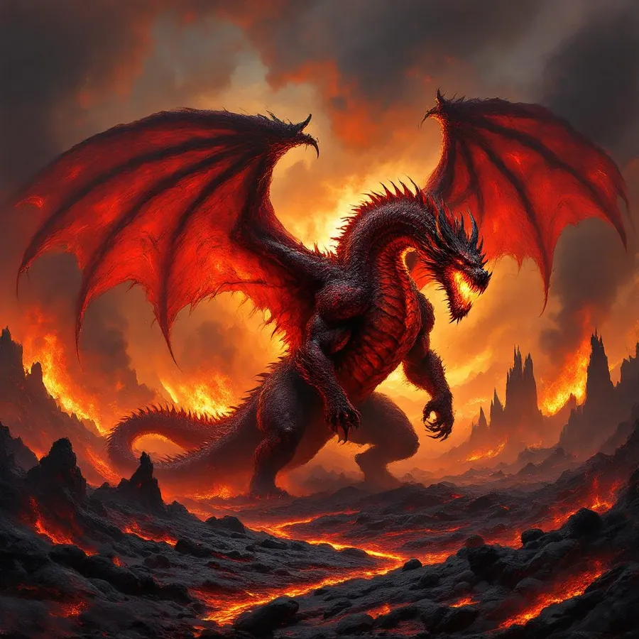 Adult Red Dragon
