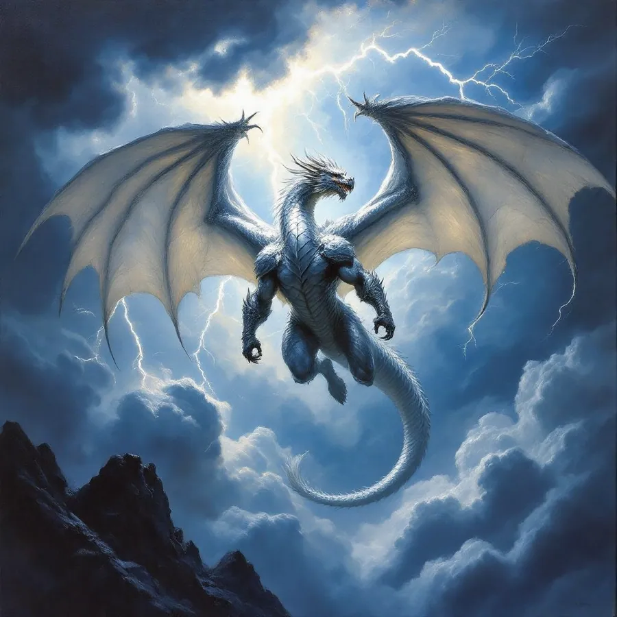 Adult Silver Dragon