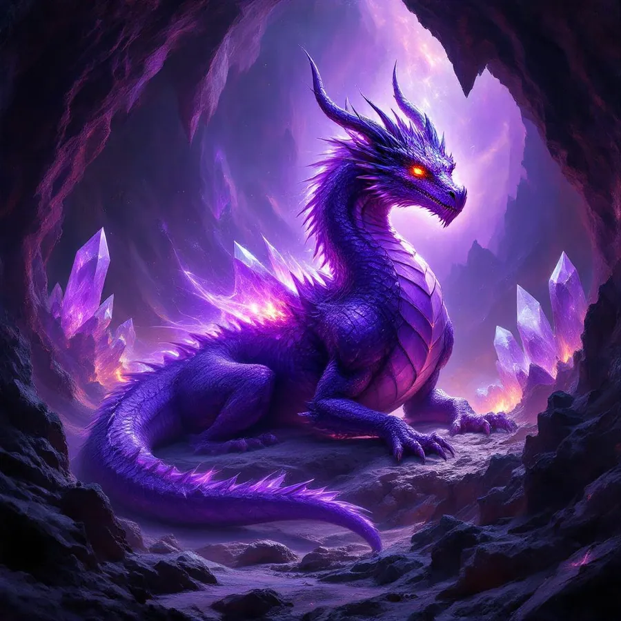 Amethyst Dragon