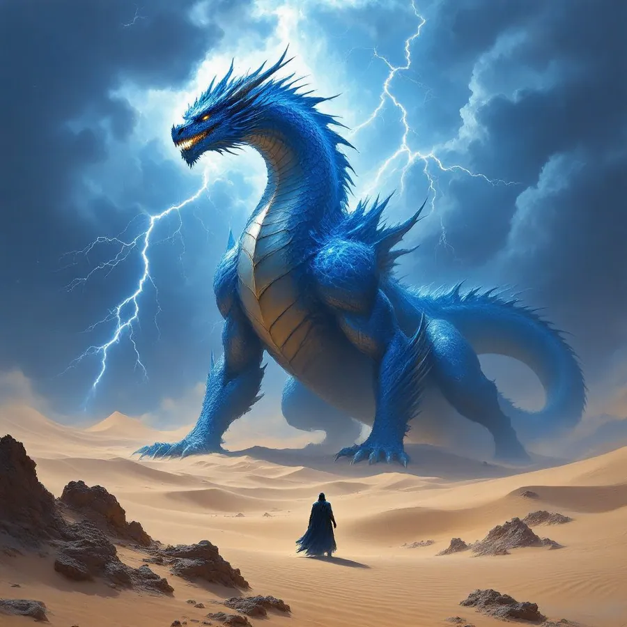 Ancient Blue Dragon