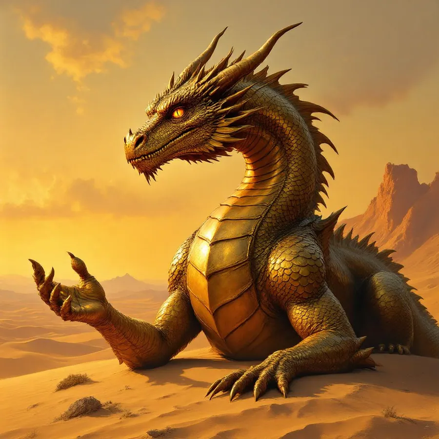 Ancient Brass Dragon