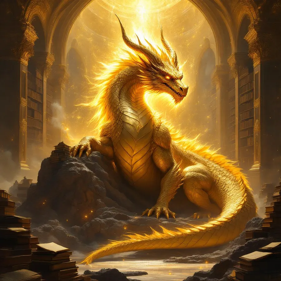 Ancient Gold Dragon