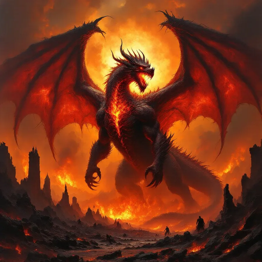 Ancient Red Dragon