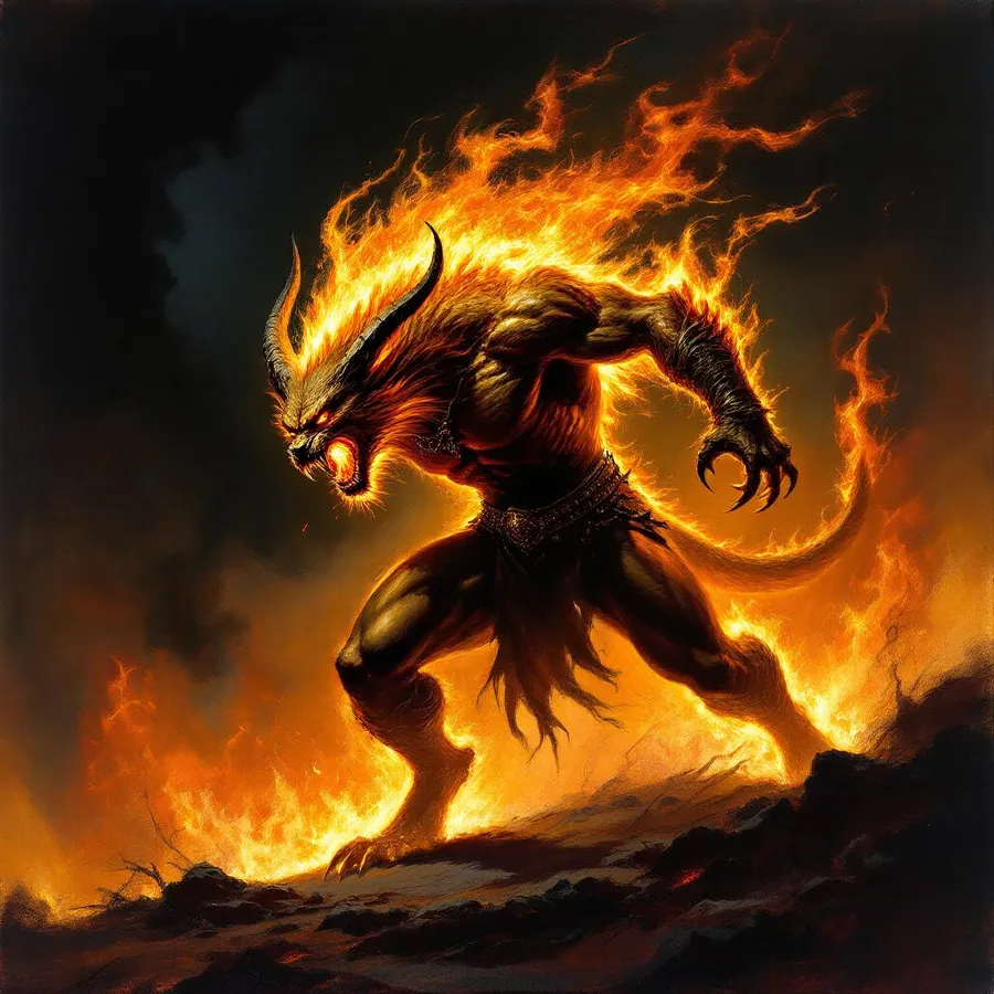 Elemental Beast (Fire)