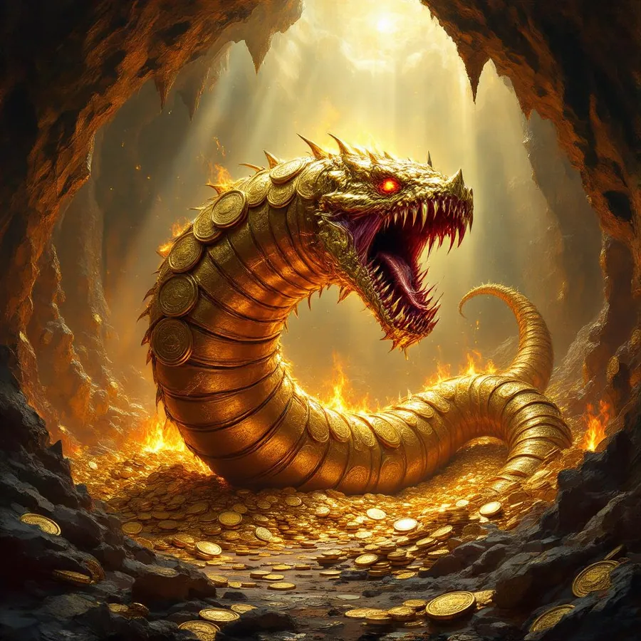 Gilded Worm