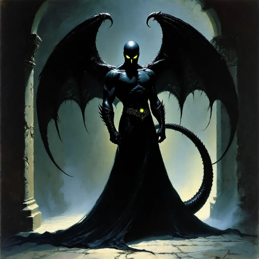 Infernal (Abishai, Black)