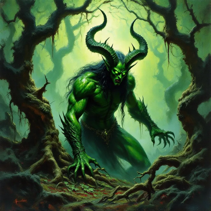 Infernal (Abishai, Green)