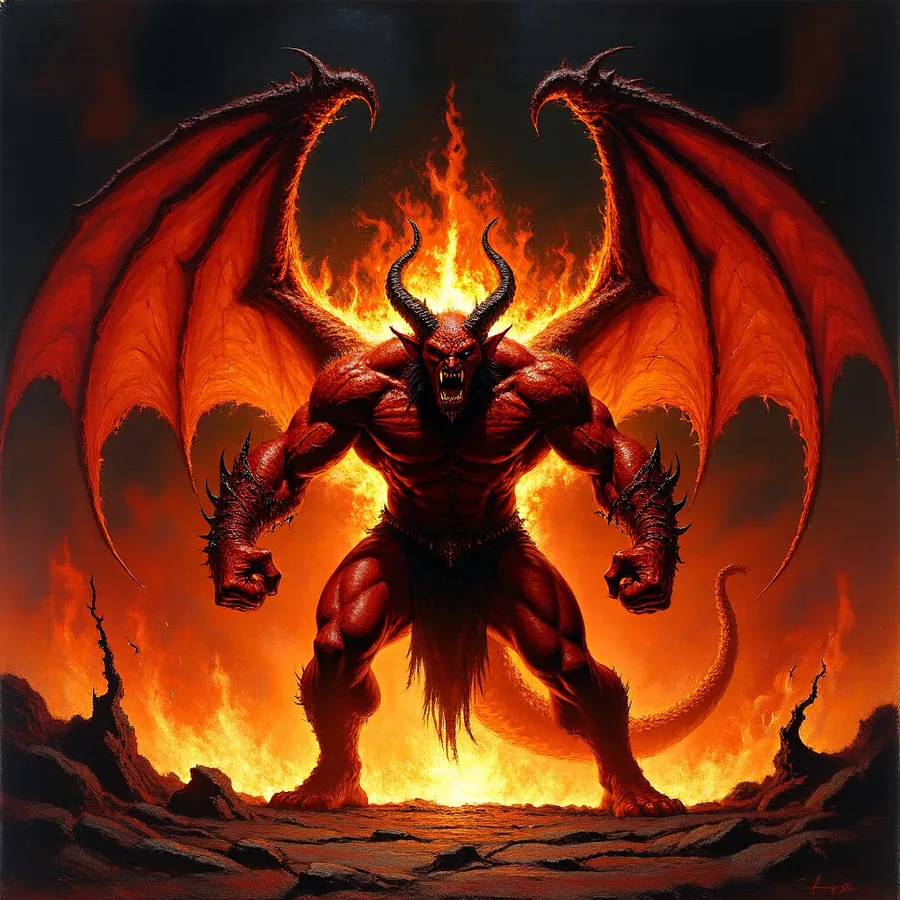 Infernal (Abishai, Red)