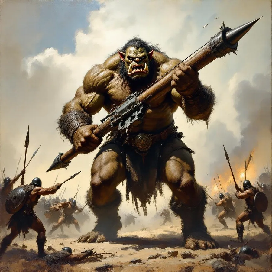 Ogre Bolt Launcher