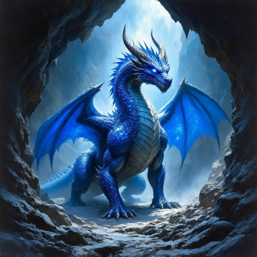 Sapphire Dragon
