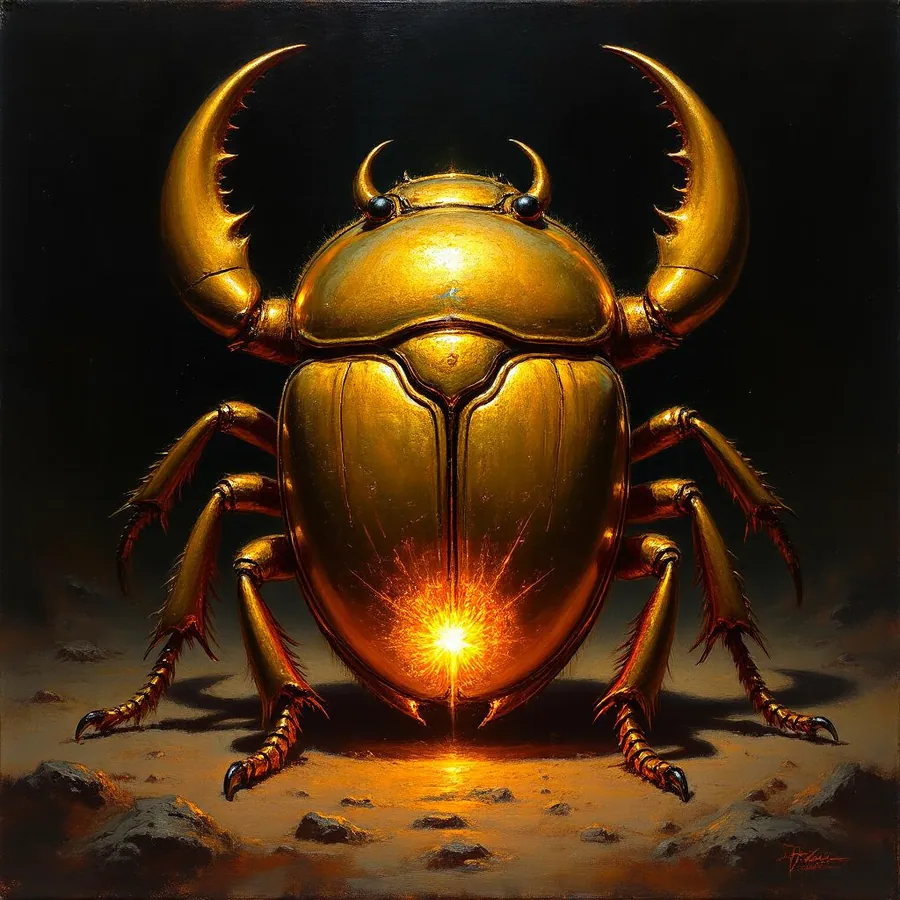 Sun-Scarab