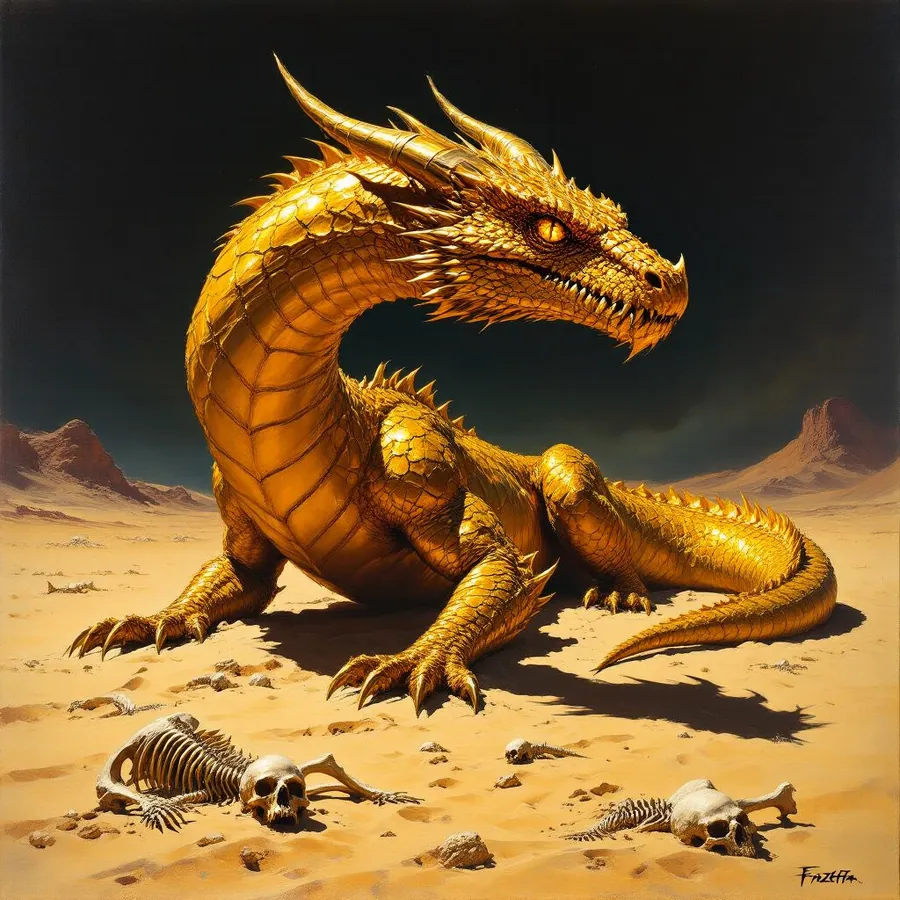 Topaz Dragon