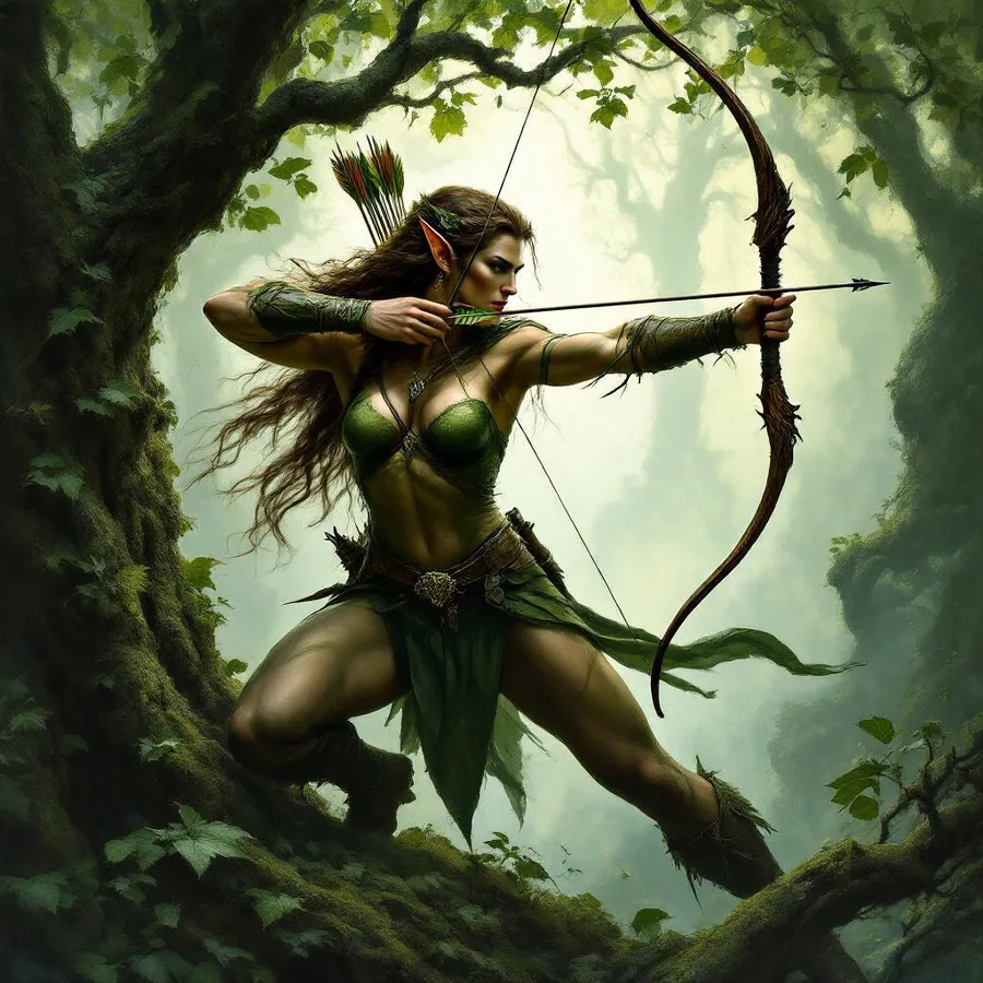 Wood Elf (fey kin)