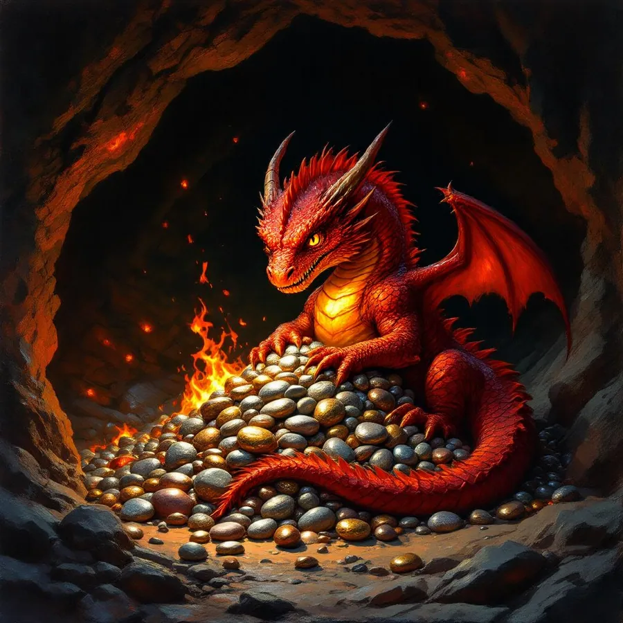Wyrmling Red Dragon