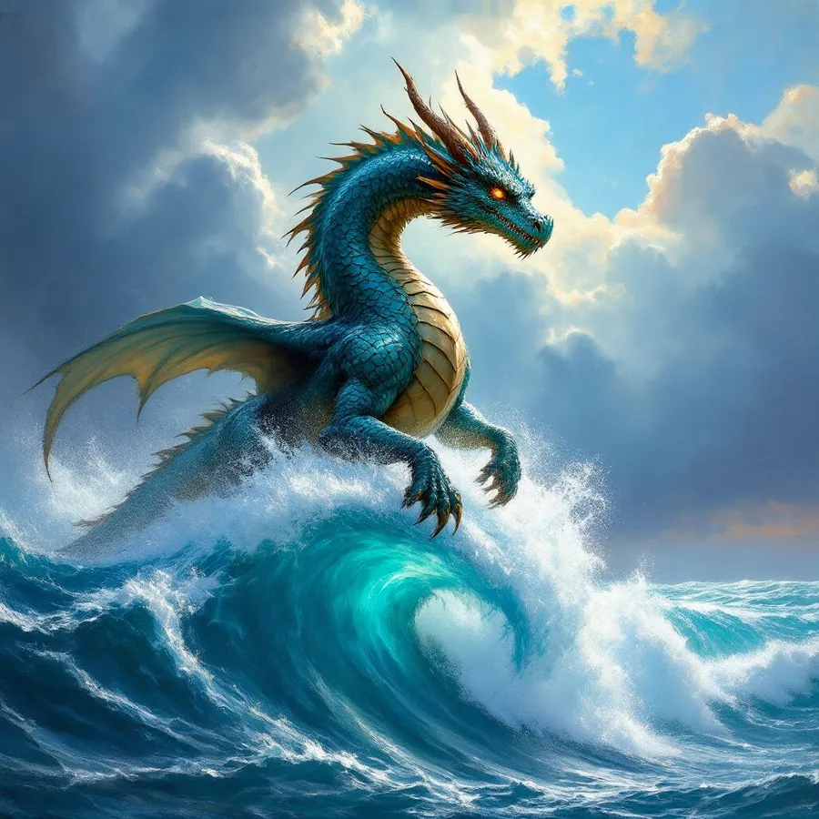 Young Bronze Dragon
