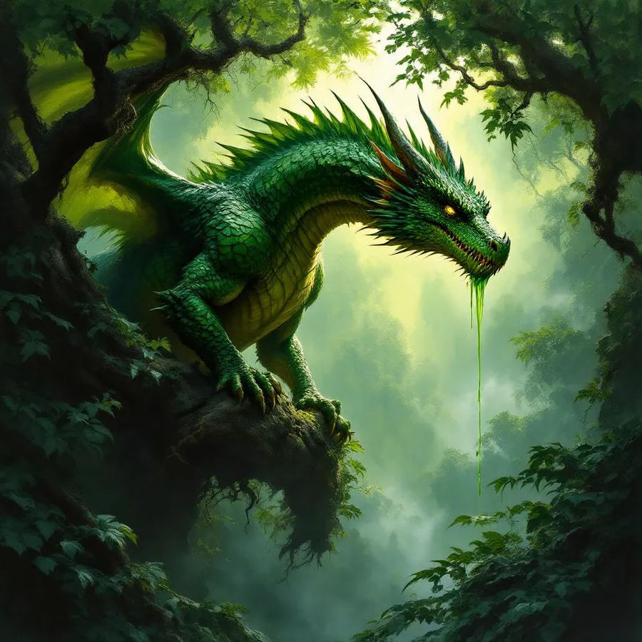 Young Green Dragon